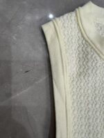 Ruffle Edge Knitted Mini Tank Dress Women's 2025 Summer New Fashion Sleeveless Slim Sweet Dress 5250124 - Image 5