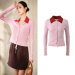 2025 Summer new slim temperament fashion short top5250166