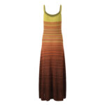 Popular French Elegance Summer New Knitted Gradient Slim Fit Slim Strap Dress 5240056 - Image 2