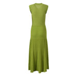 Black Hollow Out Dress Women 2023 New Fashion Sleeveless Knitted Slim Evening Party Maxi Dress 5230134 - Image 3