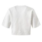 White Strap Design Knitted Long Dress Women's 2025 Summer New Elegant Vest Dress 5250263 - Image 4