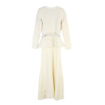Spring and summer new style nail bead bow French heiress elegant temperament fish tail dress 5250070 - Image 3