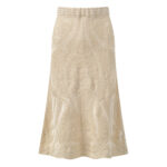 2026 Summer New Style French Wave Hemline Open-Back Sleeveless Knit Top + Skirt Set 6260053 - Image 3