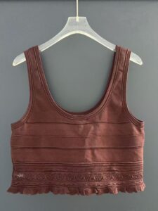 2026S Summer French Elegant Solid Color Knitted V-Neck Top + Skirt Set 6260131 - Image 4